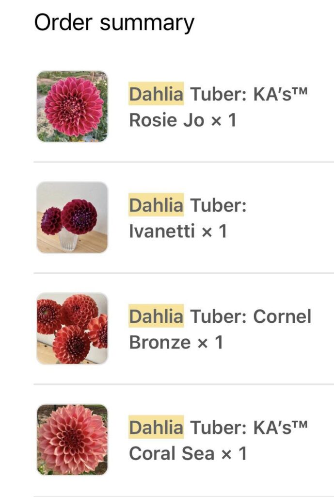 What size container for these varieties ?