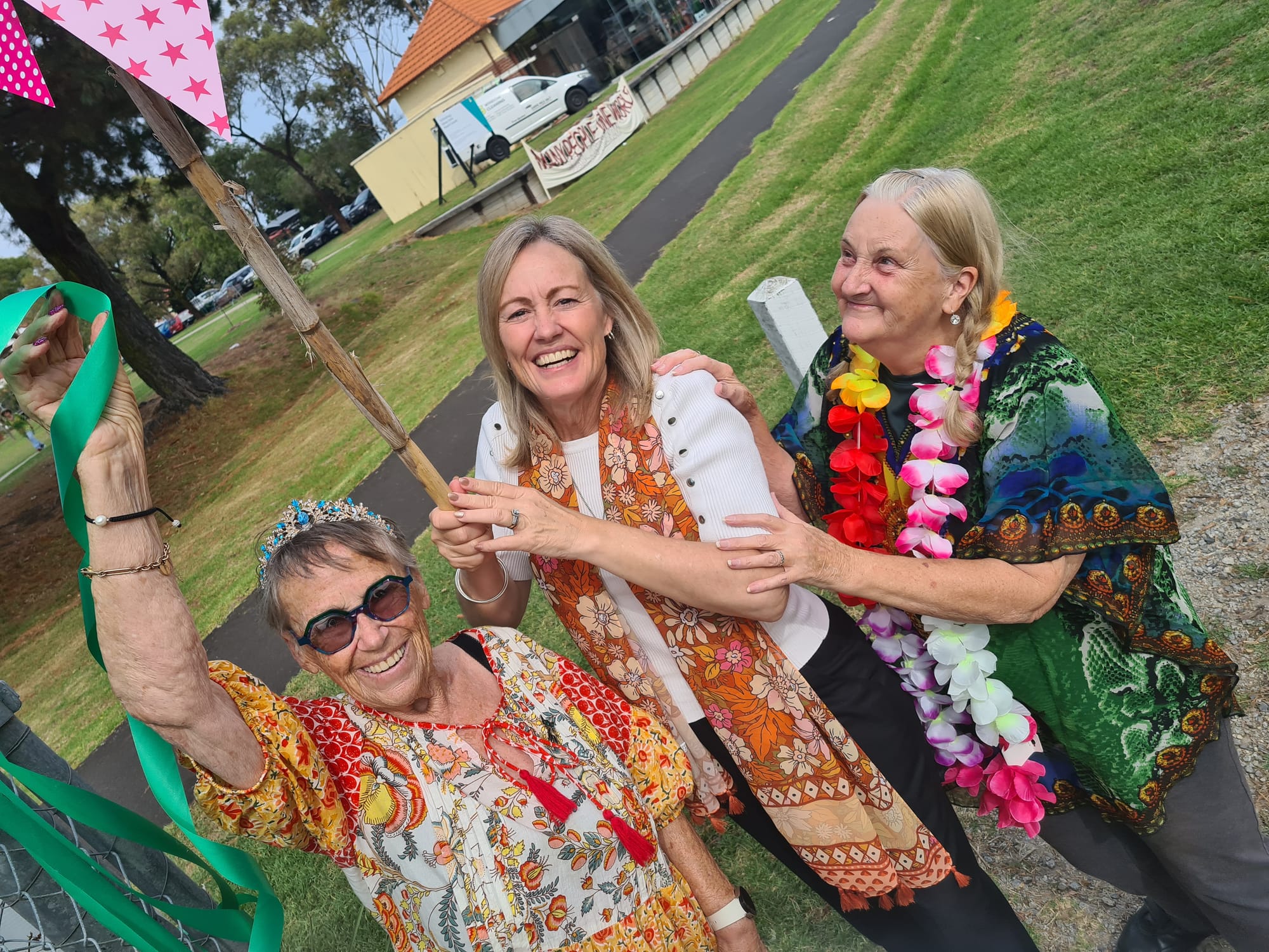 Harmony Week lunch at Wonthaggi Community Harvest Garden