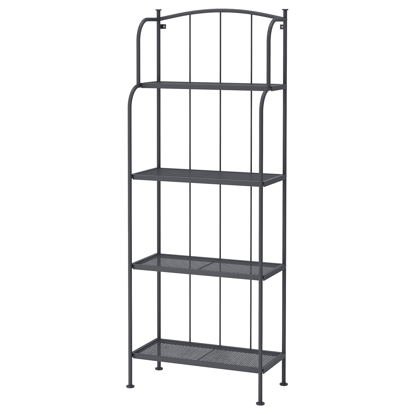 L&Auml;ck&Ouml; Shelving Unit, Outdoor - Gray 24x63 "