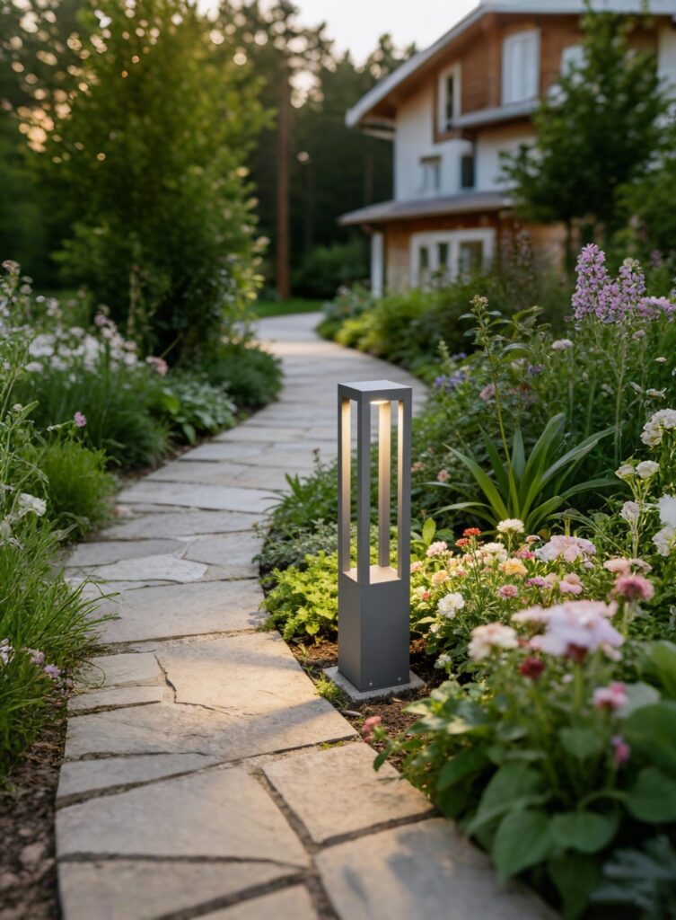 Where can I buy a bollard light with this kind of effect?