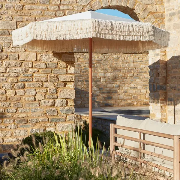 Cox &amp; Cox, Gili Fringed Parasol