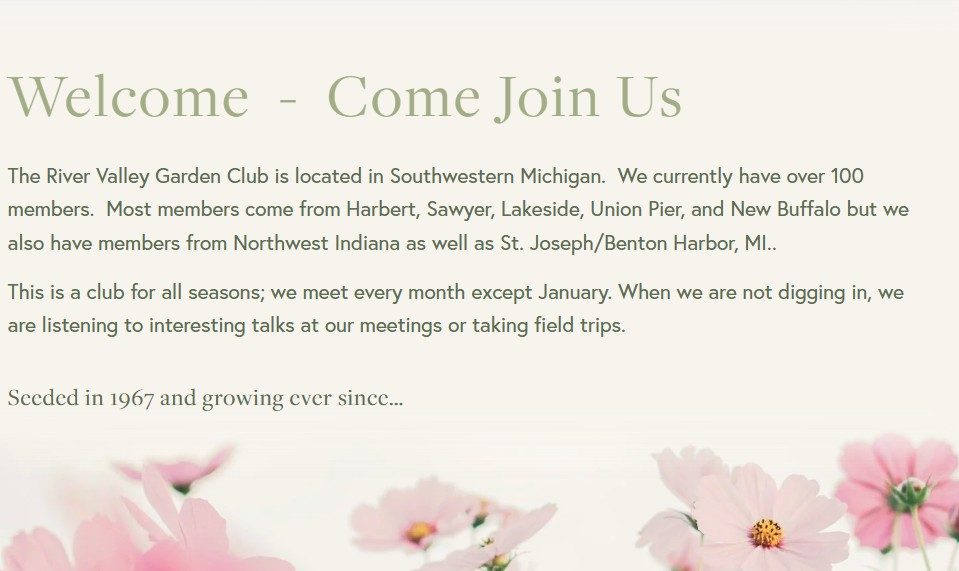 Deadline approaching for River Valley Garden Club workshop Deadline approaching for River Valley Garden Club workshop