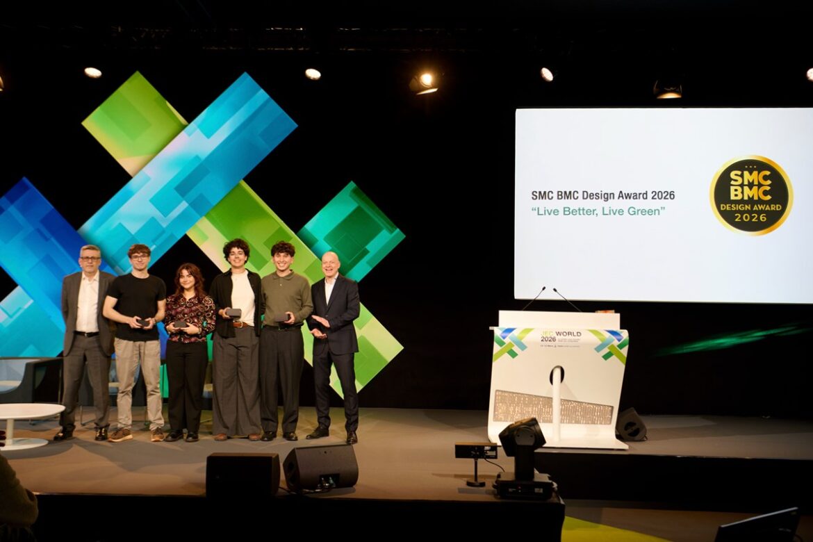 Hedera vertical garden system wins 2026 SMC BMC Design Award Hedera vertical garden system wins 2026 SMC BMC Design Award
