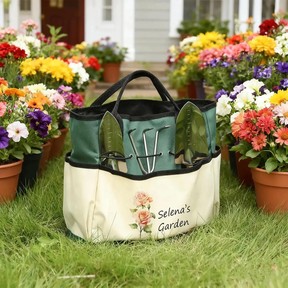 Personalized garden bag