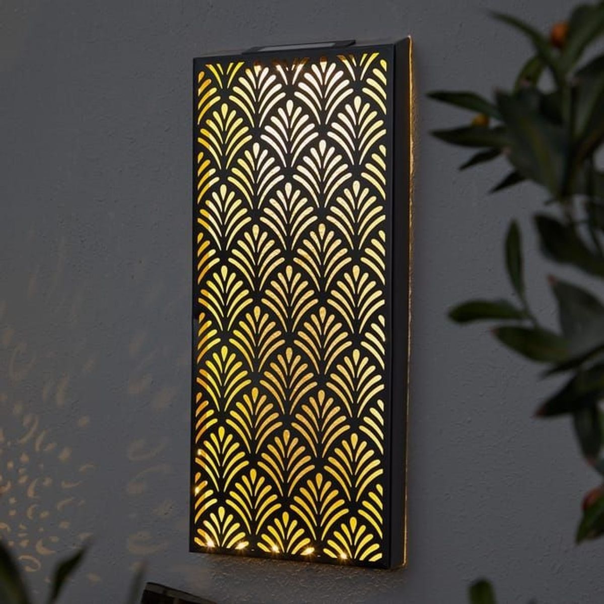 Firefly Solar Light Co. Metal Wall Art Solar Light - XL 