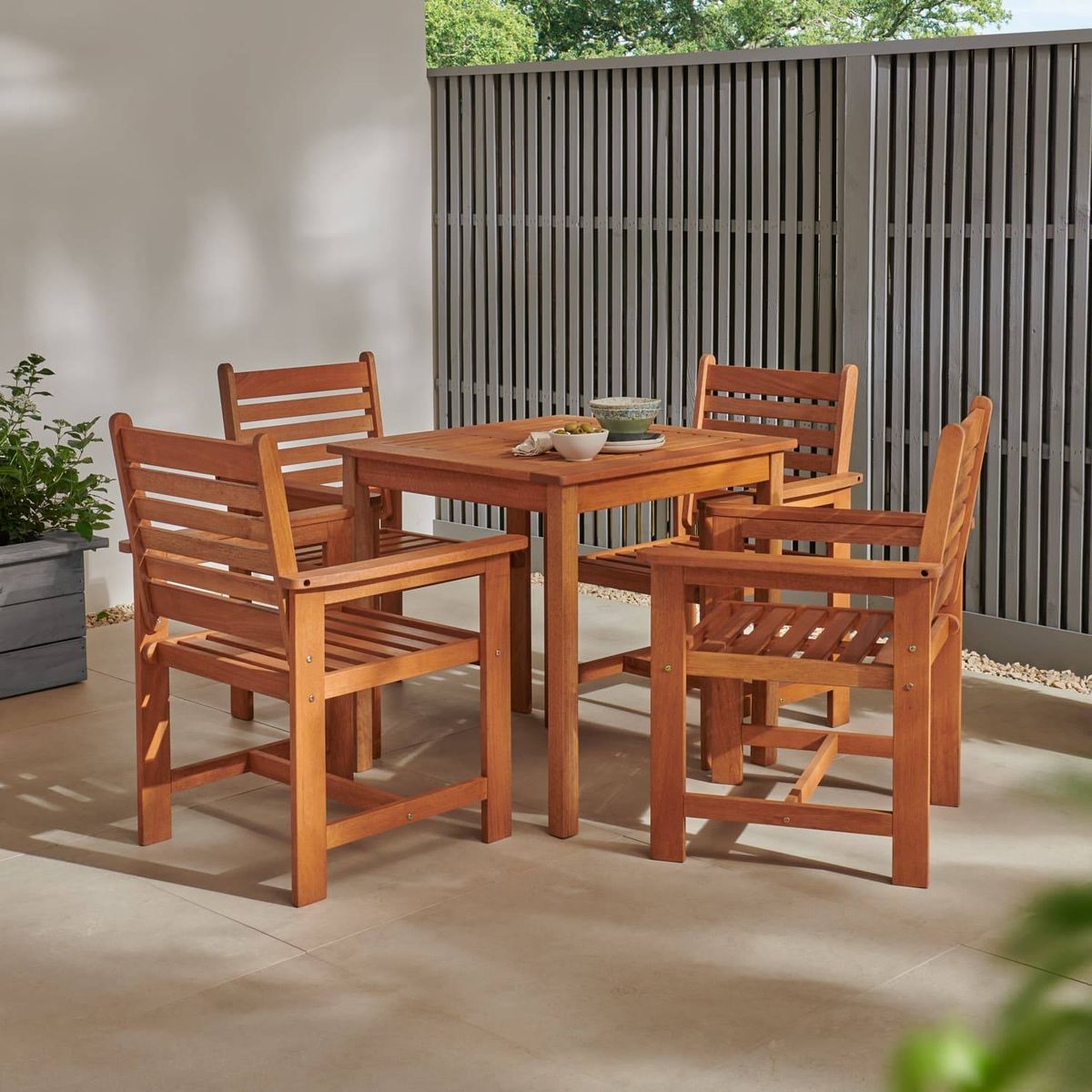The Jakarta Solid Wood Dining Set