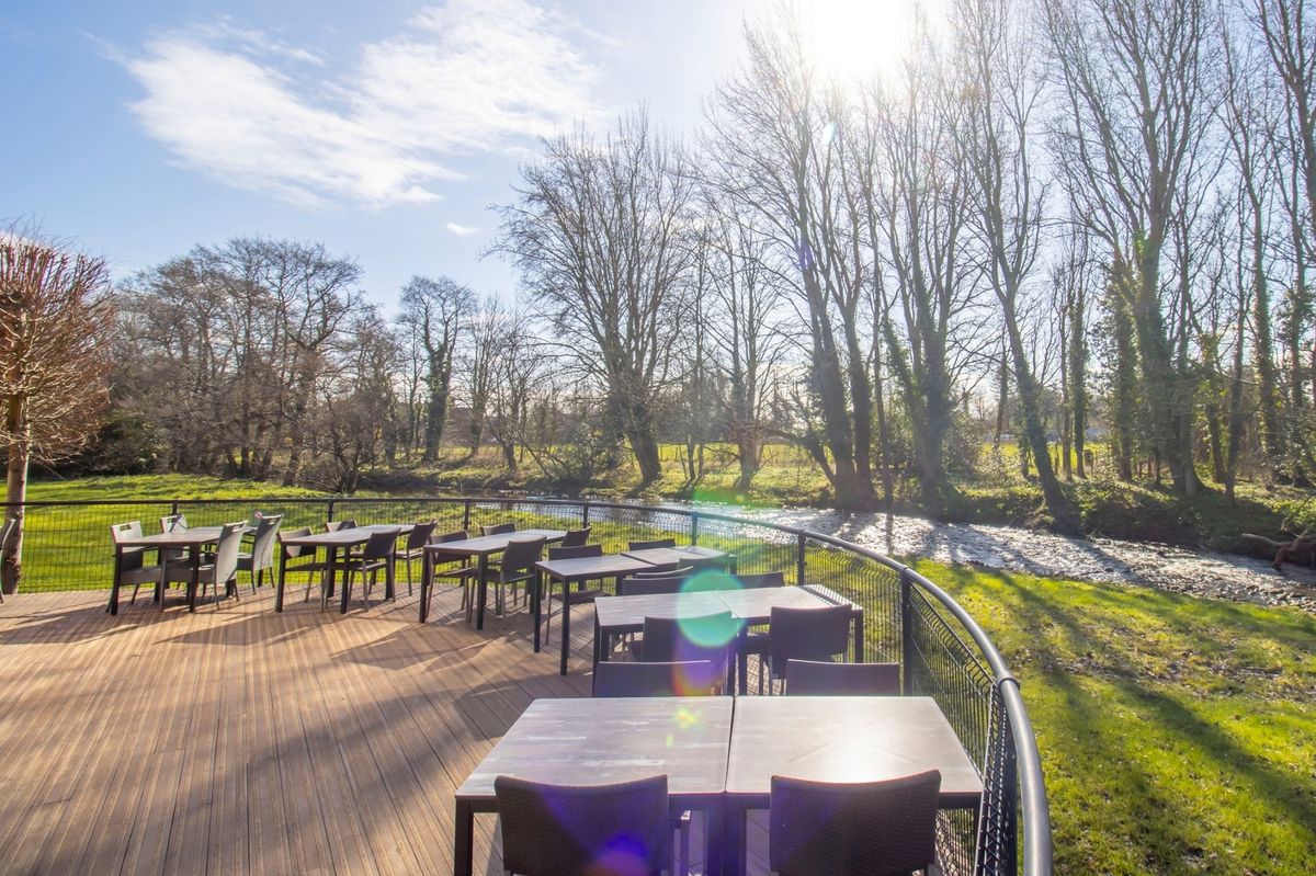 Barton Grange Garden Centre has two cafe's, with one offering scenic views of the River Brock