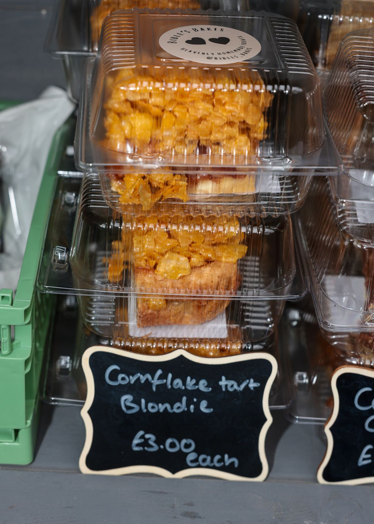 This weekend's selection includes a cornflake tart blondie
