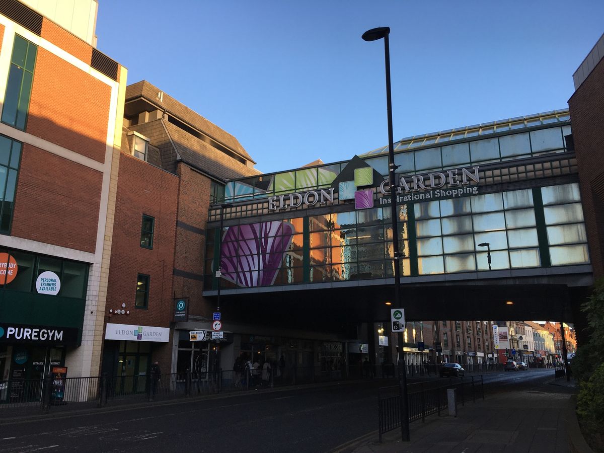 Eldon Garden shopping centre in Newcastle