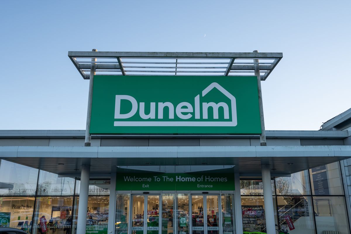 An image showing an exterior view of a Dunelm home store