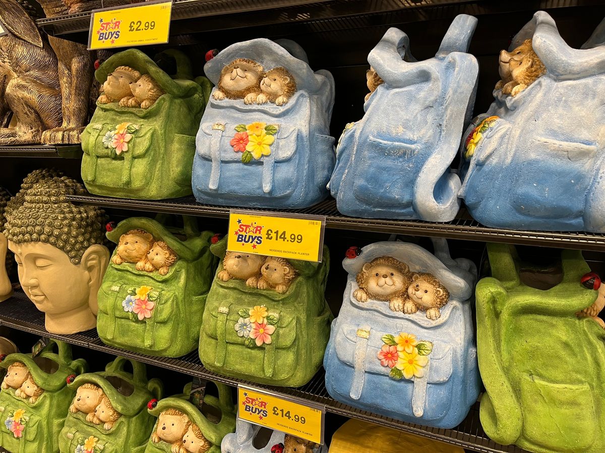 Jardin Hedgehog Backpack Planter, £14.99