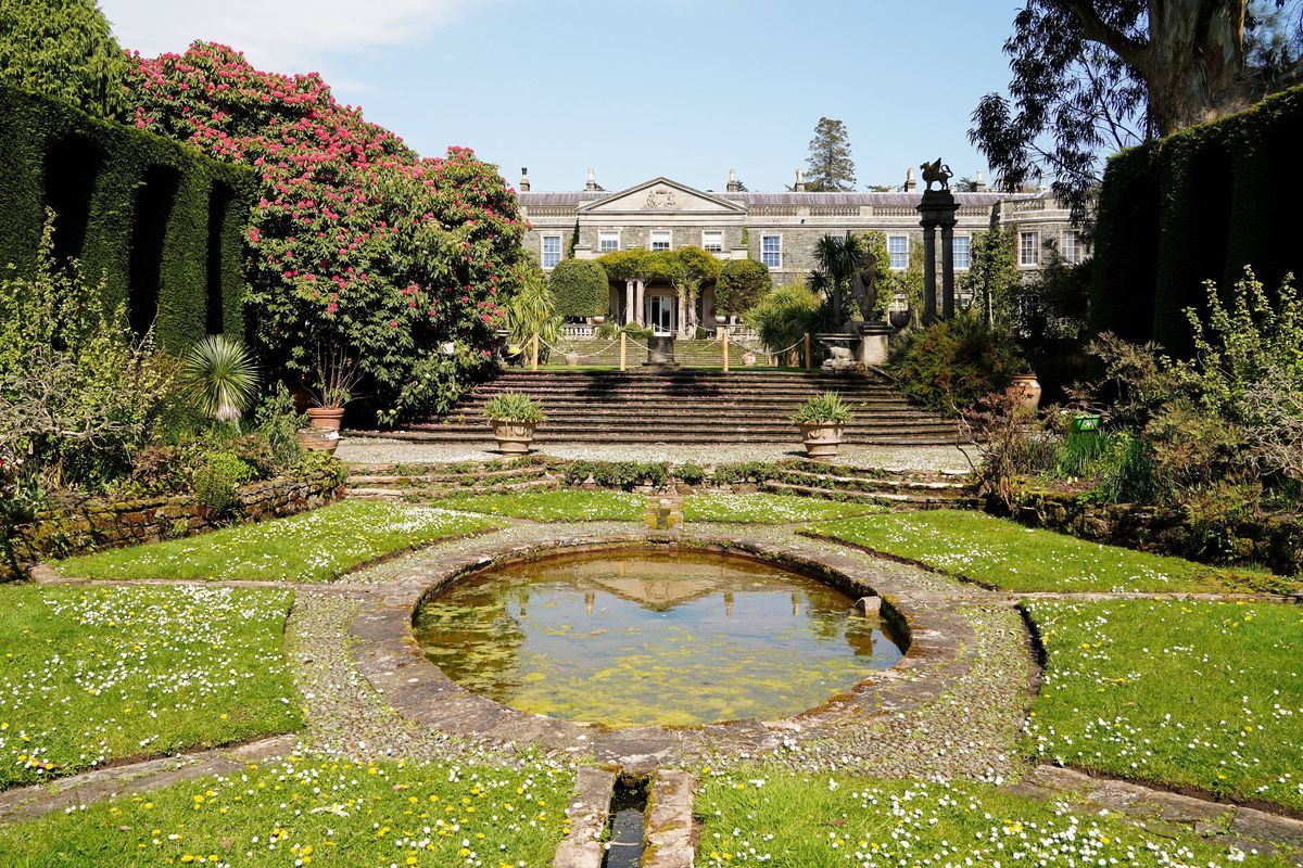 19th-century neoclassical house and gardens in Mount Stewart, County Down, Northern Ireland 21.04.2023