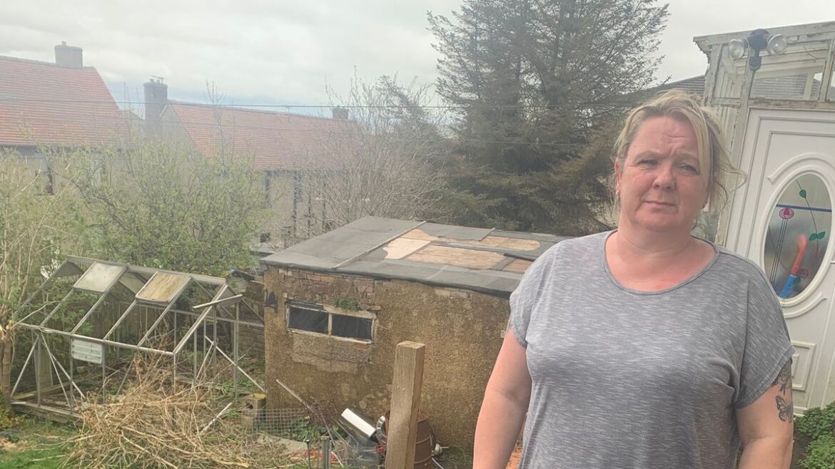 West Lothian tenant ‘can’t enjoy garden’ due to ‘dangerous’ crumbling balcony Edinburgh Live