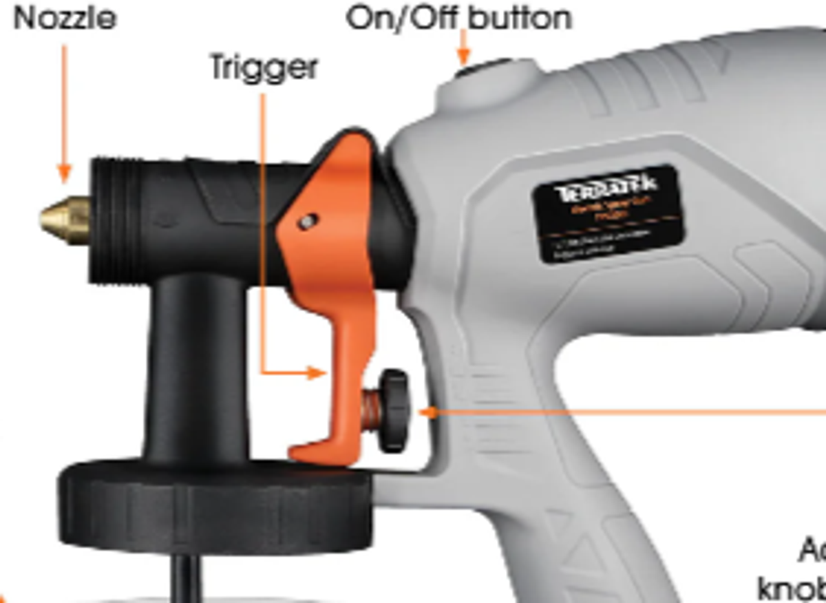 Electric paint sprayer