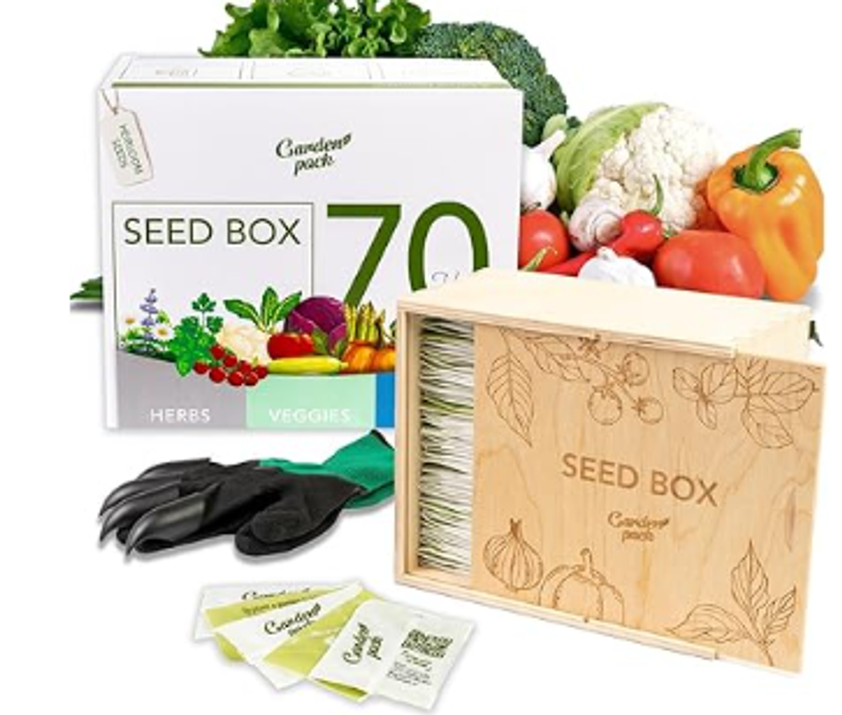 70 seed variety seed box