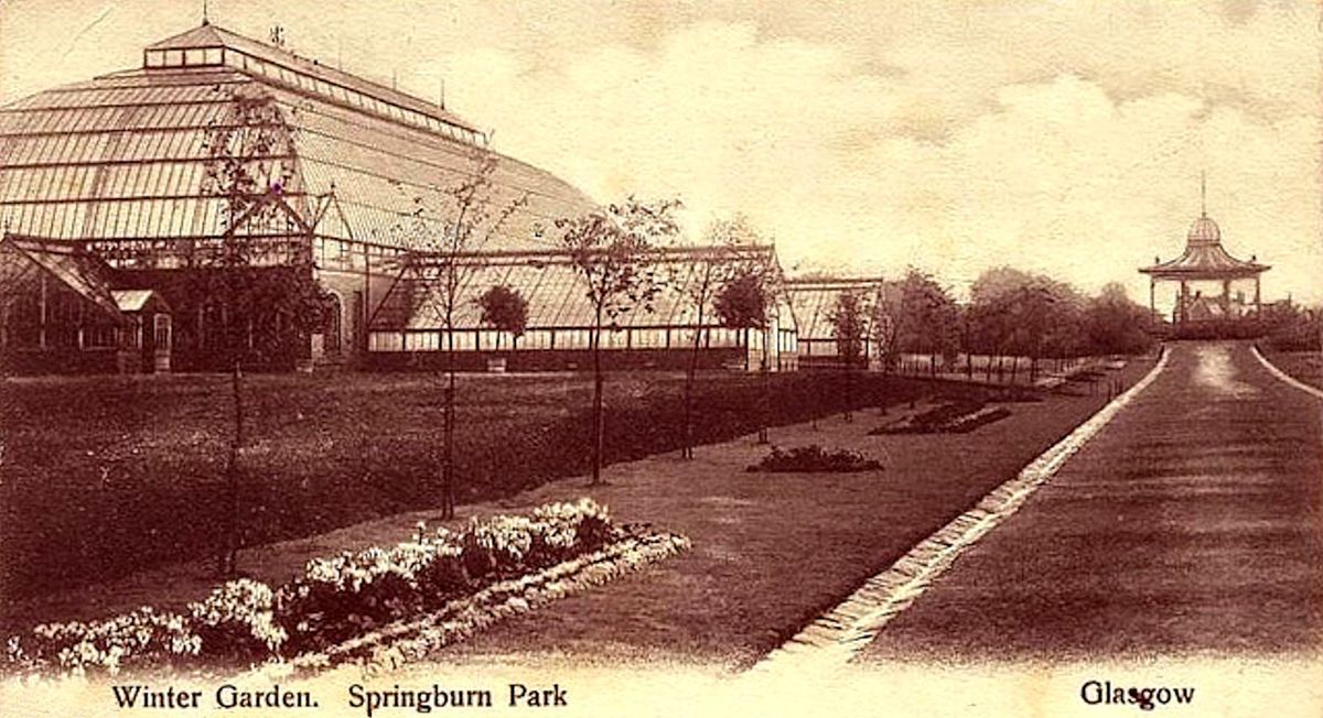 Springburn Winter Gardens in 1910