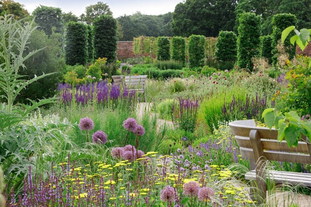The Paradise Garden at RHS Garden Bridgewater in Salford