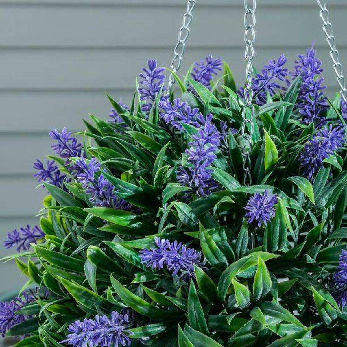 Dunelm's Topiary Ball with Purple Flowers