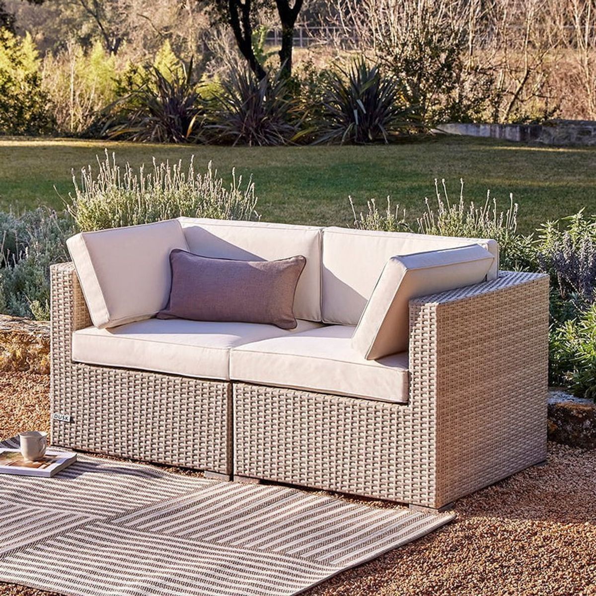 The Lisbon 2 Seater Garden Sofa