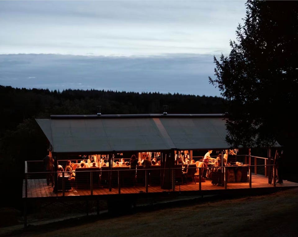 The stunning Wild Kitchen at Beaverbrook Estate 
