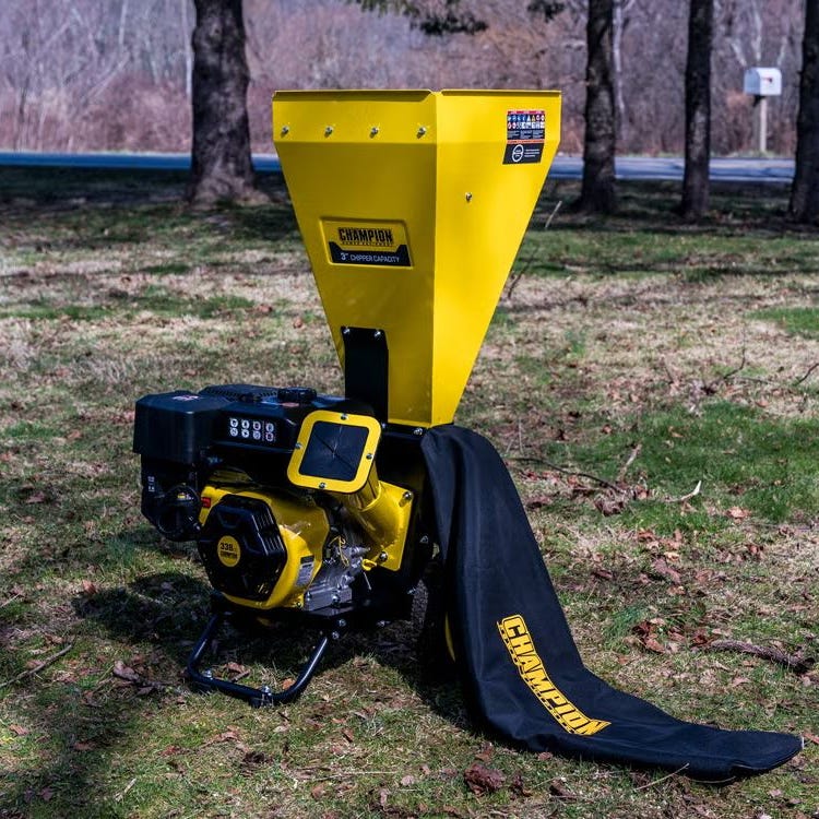 3-Inch Portable Chipper-Shredder