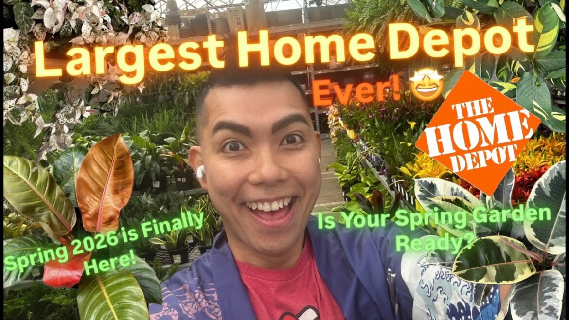 Spring 2026 is Finally Here! Shopping at the Largest Home Depot Garden Center Plants You Need Now! Spring 2026 is Finally Here! Shopping at the Largest Home Depot Garden Center Plants You Need Now!