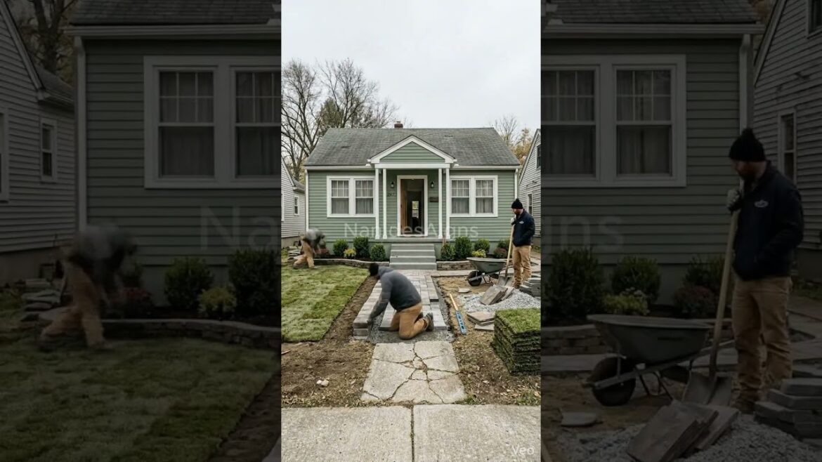 This Neglected Ranch Home Front Yard Became a Luxury Dream… Wait for the Glow-Up 😱✨ This Neglected Ranch Home Front Yard Became a Luxury Dream… Wait for the Glow-Up 😱✨