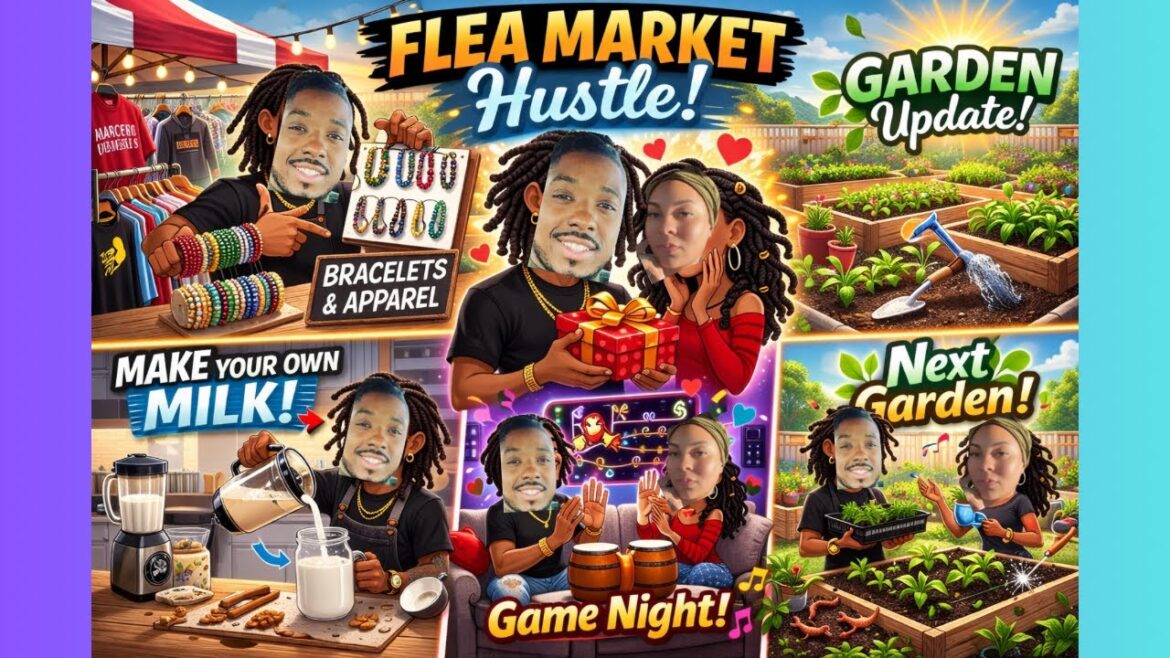 “From Flea Market Hustle to Family Time 💛 | Garden Plans & Surprises” #lostfiles