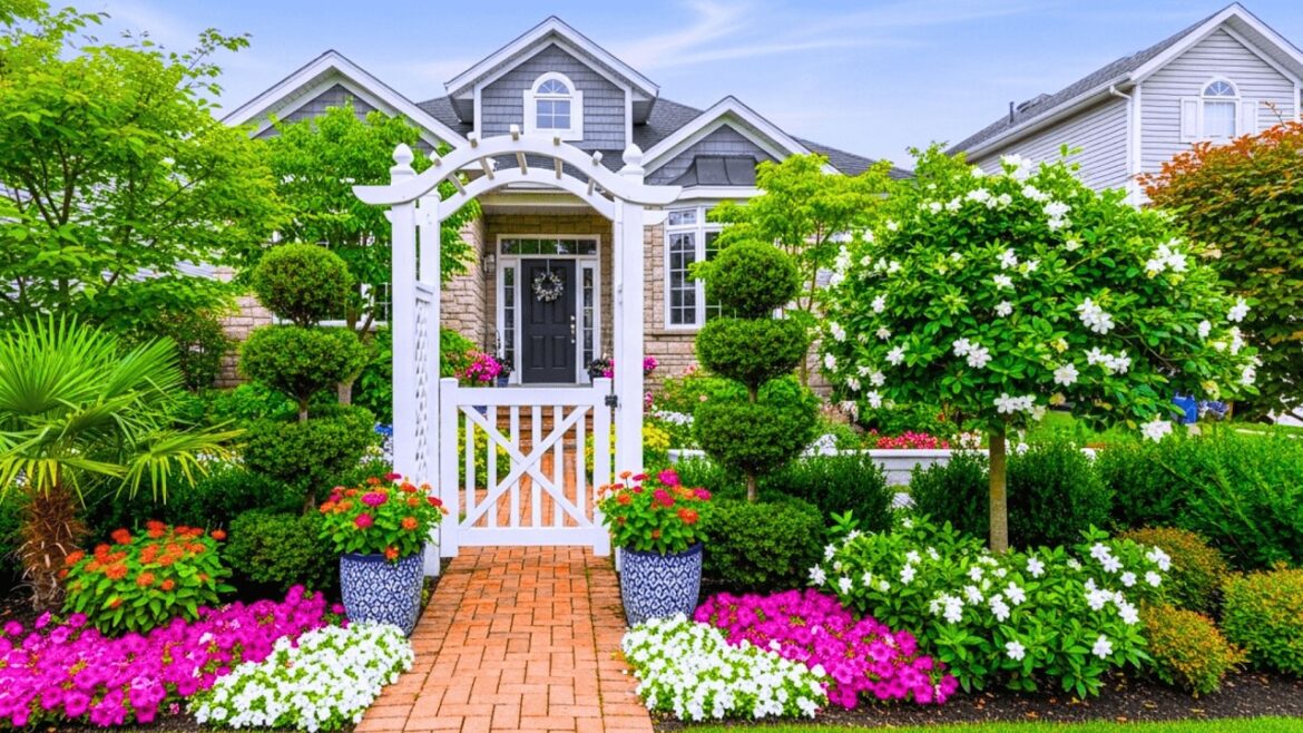 Small Front Yard Makeover 🌿 Stunning Garden Gates & Arch Entryways for Modern Homes Small Front Yard Makeover 🌿 Stunning Garden Gates & Arch Entryways for Modern Homes