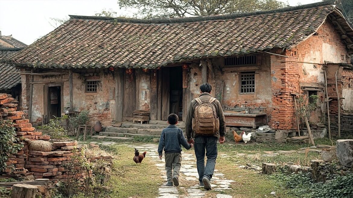Broken Marriage, Single Dad and Son Transform Old House into Gorgeous | Start to Finish