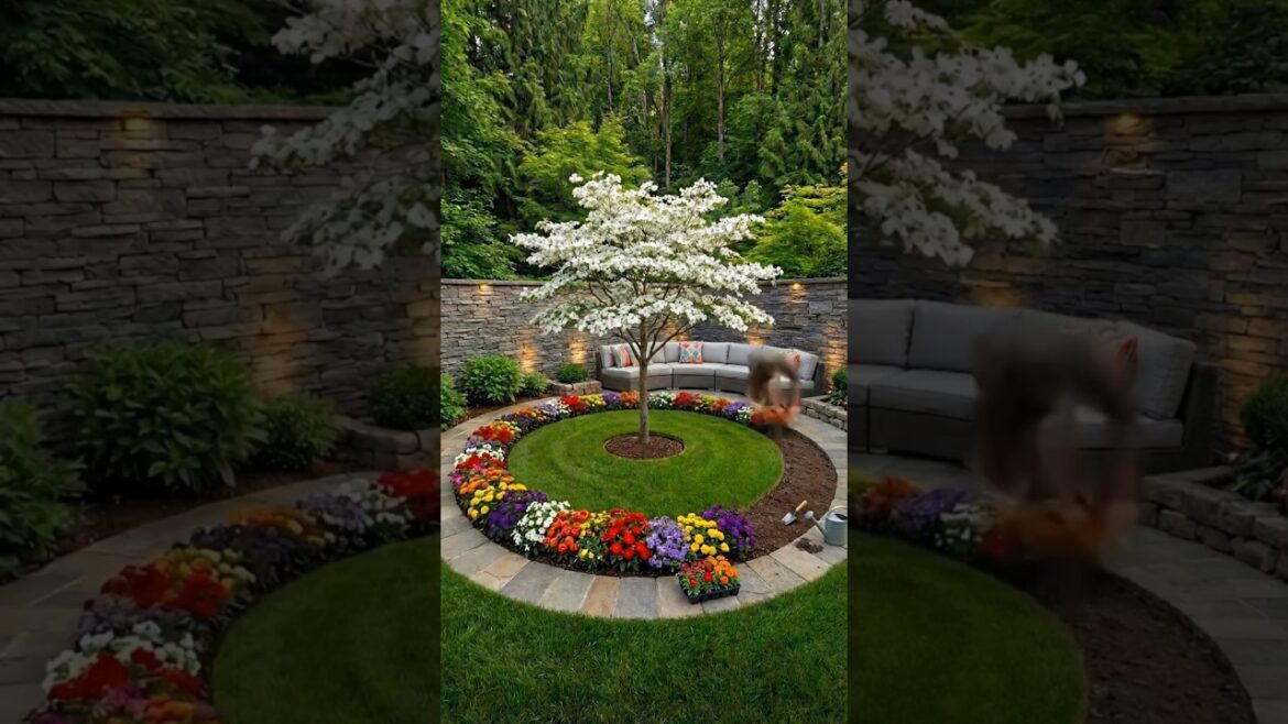 A Lonely Tree Finally Gets the Garden It Deserved πΈβ€οΈπ³ A Lonely Tree Finally Gets the Garden It Deserved πΈβ€οΈπ³