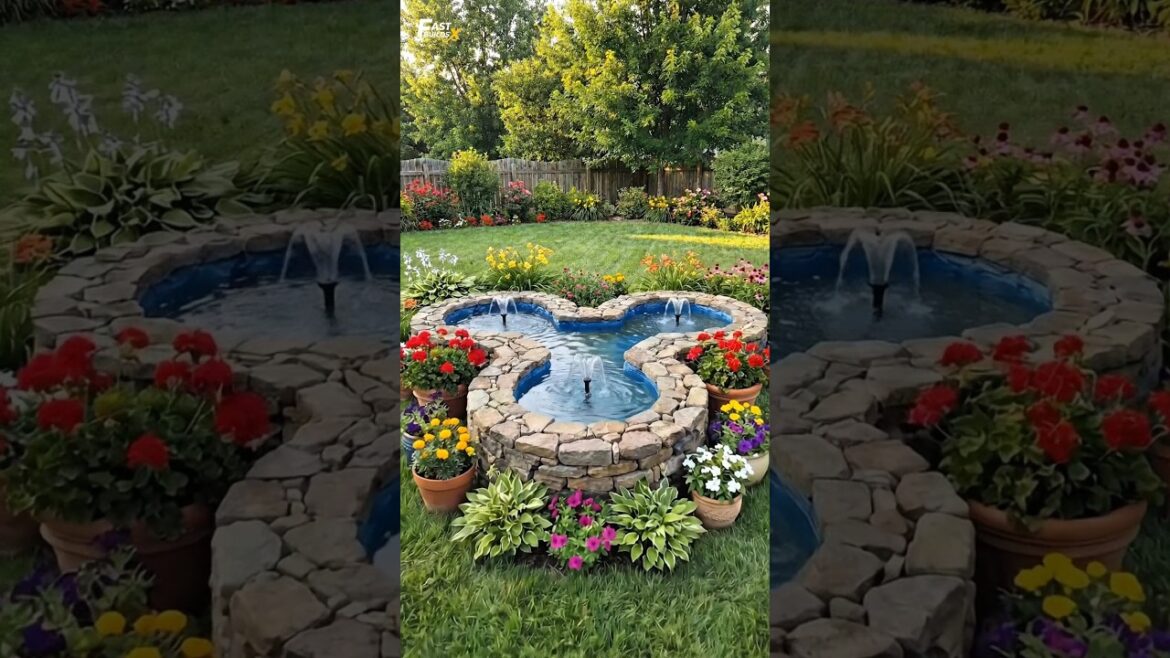 DIY Tire Fountain That Looks INSANE ๐ DIY Tire Fountain That Looks INSANE ๐