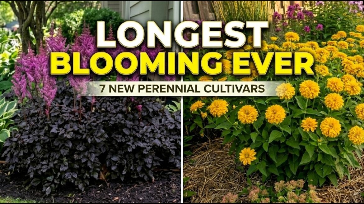 7 New Perennial Cultivars With the Longest Bloom Time π 7 New Perennial Cultivars With the Longest Bloom Time π