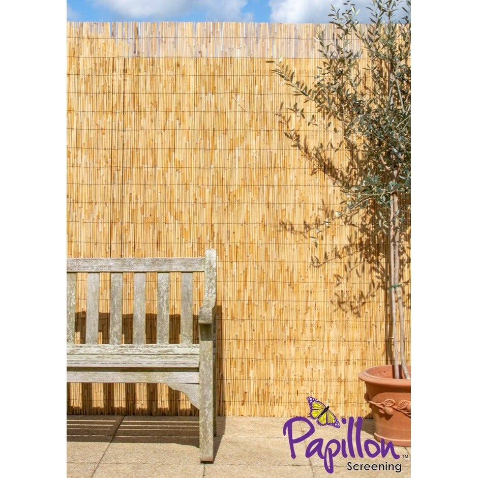 3m Peeled Reed Natural Fence Screening Roll
