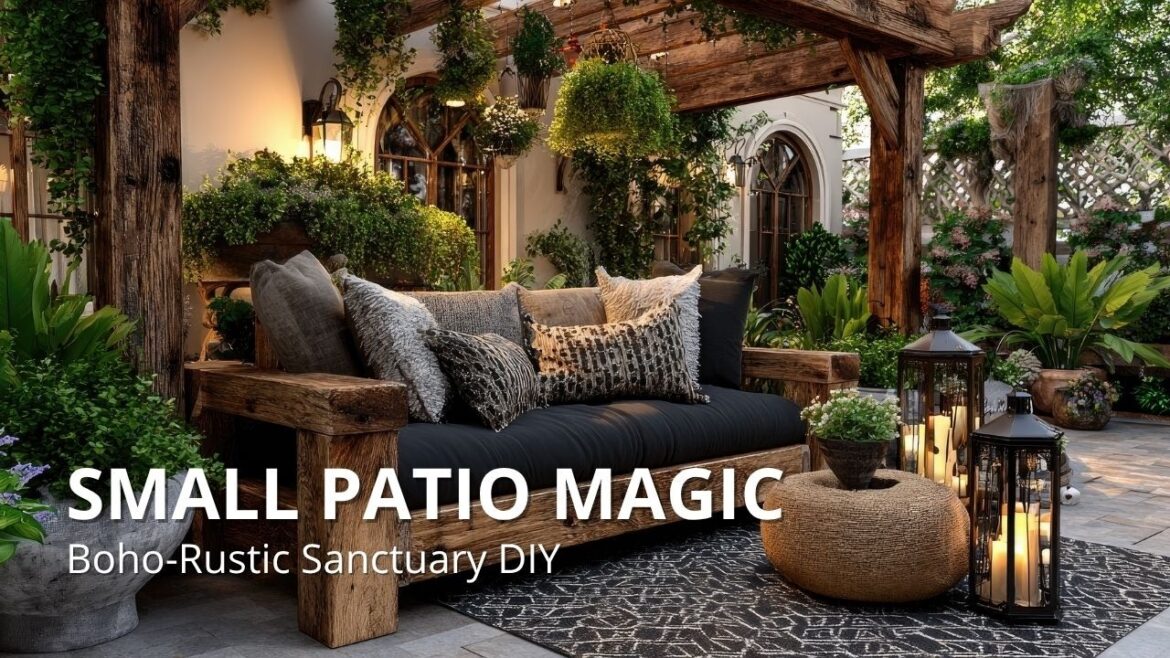Rustic Patio Inspiration: Creating a Dreamy Boho-Rustic Retreat at Home Rustic Patio Inspiration: Creating a Dreamy Boho-Rustic Retreat at Home