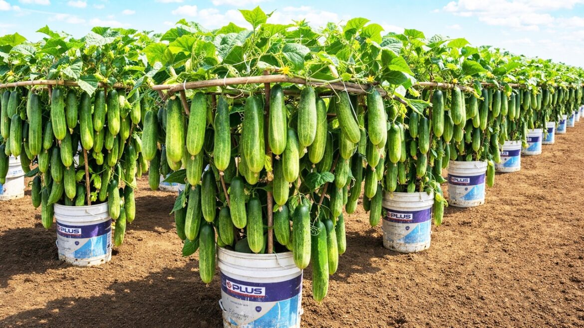 Container Cucumbers Surprised Me – Massive Fresh Harvest at Home Container Cucumbers Surprised Me – Massive Fresh Harvest at Home