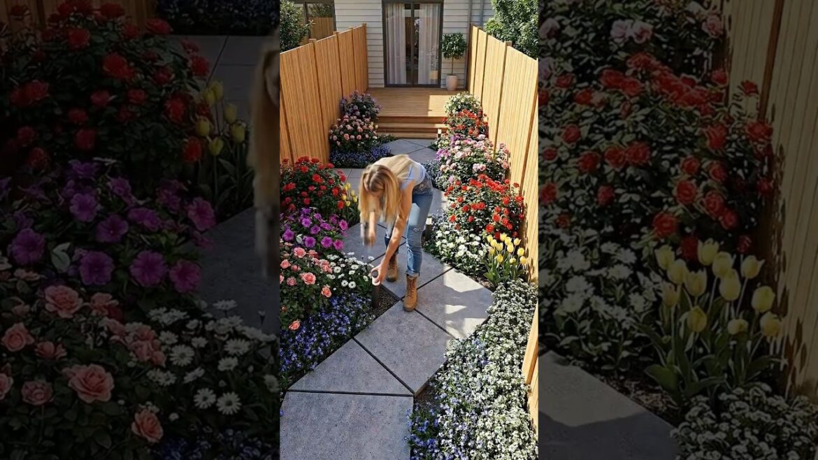 This Tiny Backyard Turned Into a Dream Garden