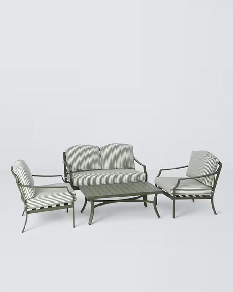 Aluminium 4-Seater Garden Lounge Set Aluminium 4-Seater Garden Lounge Set