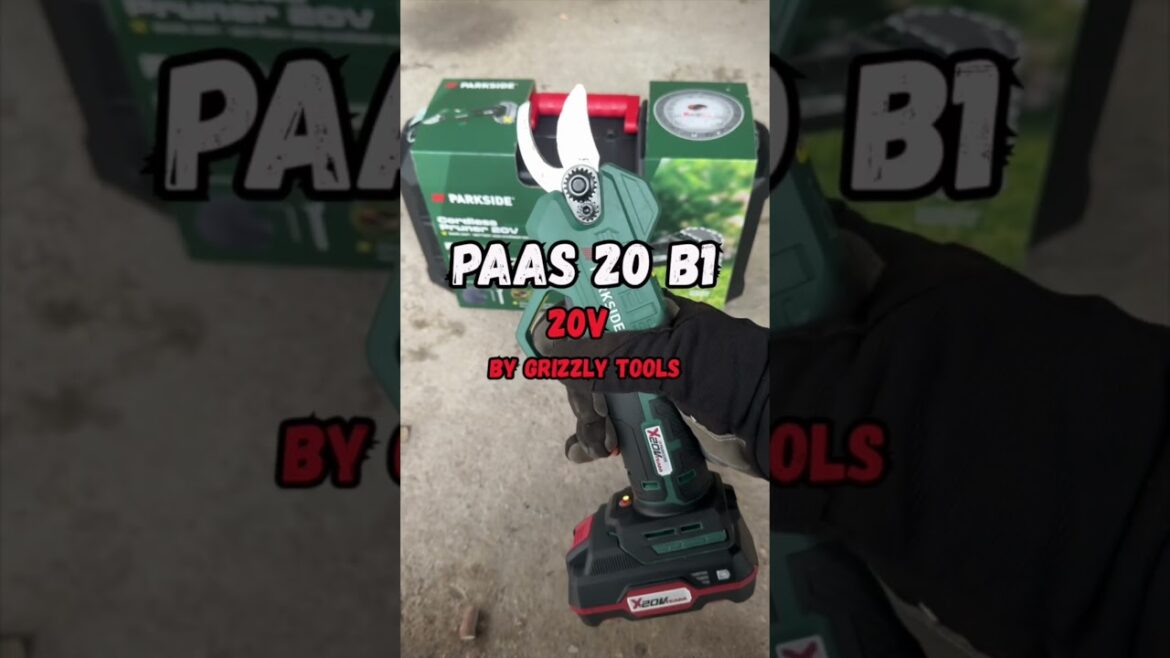 All the Parkside pruning shears & many more gardening tools tested in a full video soon!