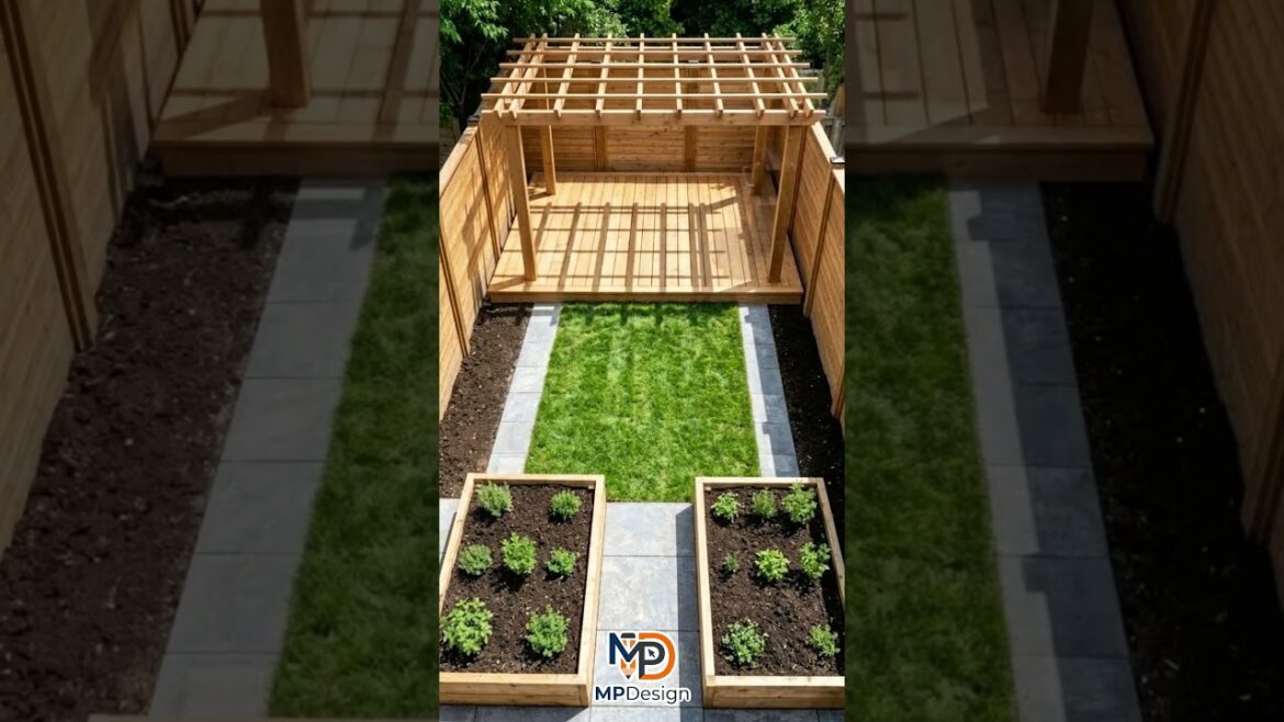 Build your dream home! 🏠✨  #garden #backyard #gardendesign #gardening #patio