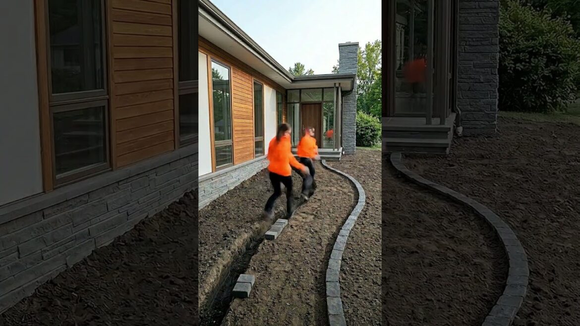 Front Walkway Landscape Transformation | Modern Curb Appeal Upgrade (Before & After)