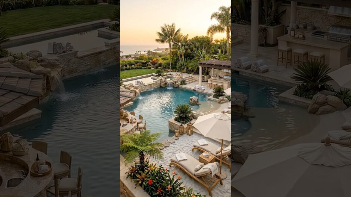 I built a Luxury lagoon pool in my backyard π I built a Luxury lagoon pool in my backyard π