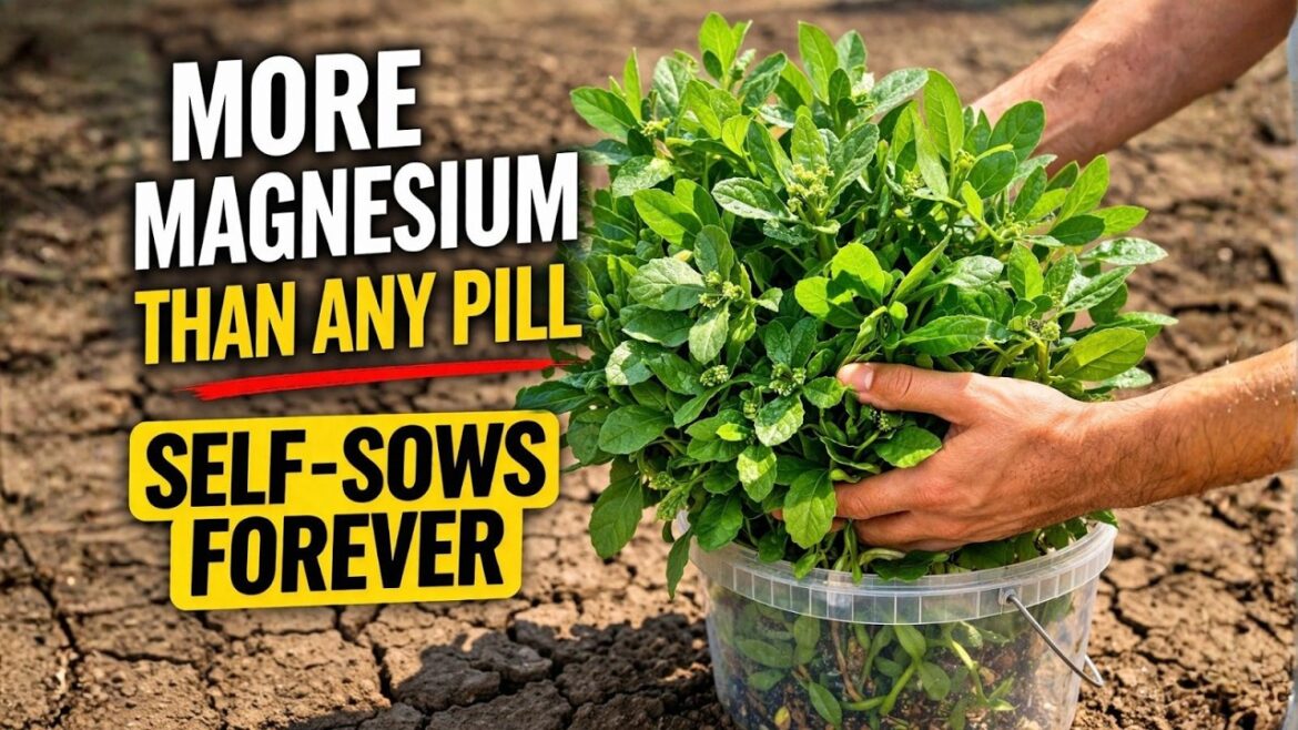 More Magnesium Than Any Pill. Self-Sows Forever. Why Did We Forget It?