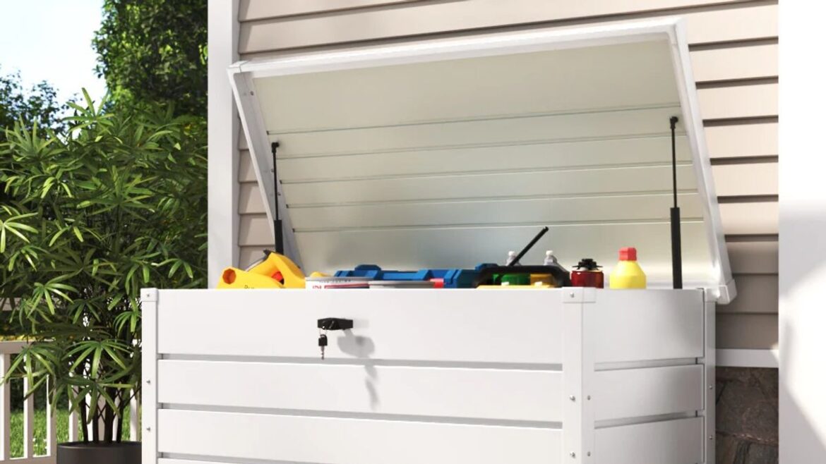 Lockable garden storage box that can ‘withstand bad weather’ reduced by £27 in double deal Wales Online