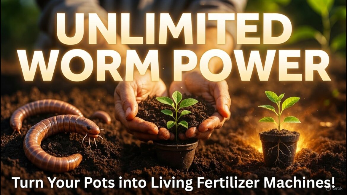 Inside the Worm System That Transforms Container Gardening