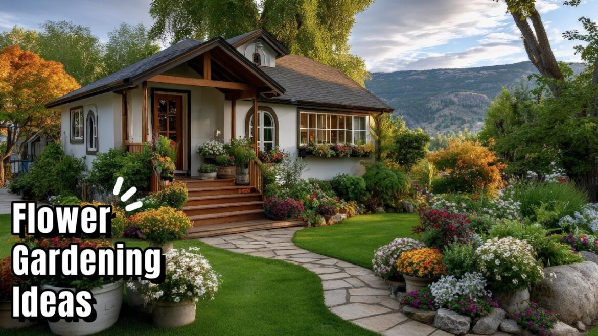 Top Trends Easy Flower Gardening Ideas for Home | Colorful Floral Designs.