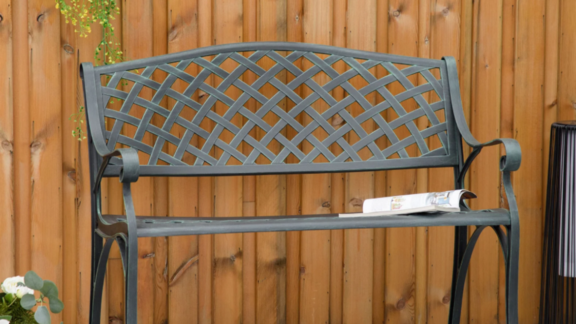 Weather-resistant bench that ‘looks great in small gardens’ is £26 off in deal beating Amazon Wales Online