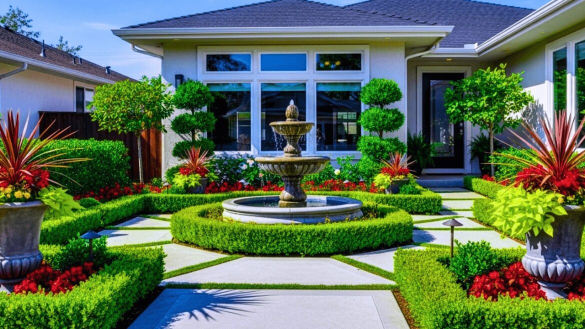 Front Yard Ideas 🌿 Stunning Modern Garden Designs That Look Expensive & Cinematic!