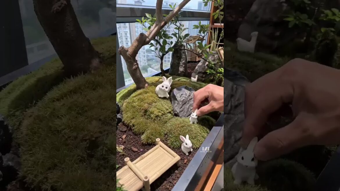 Miniaturizing the mountains and forests into your window sill #SpaceDesign #gardendesign #garden Miniaturizing the mountains and forests into your window sill #SpaceDesign #gardendesign #garden