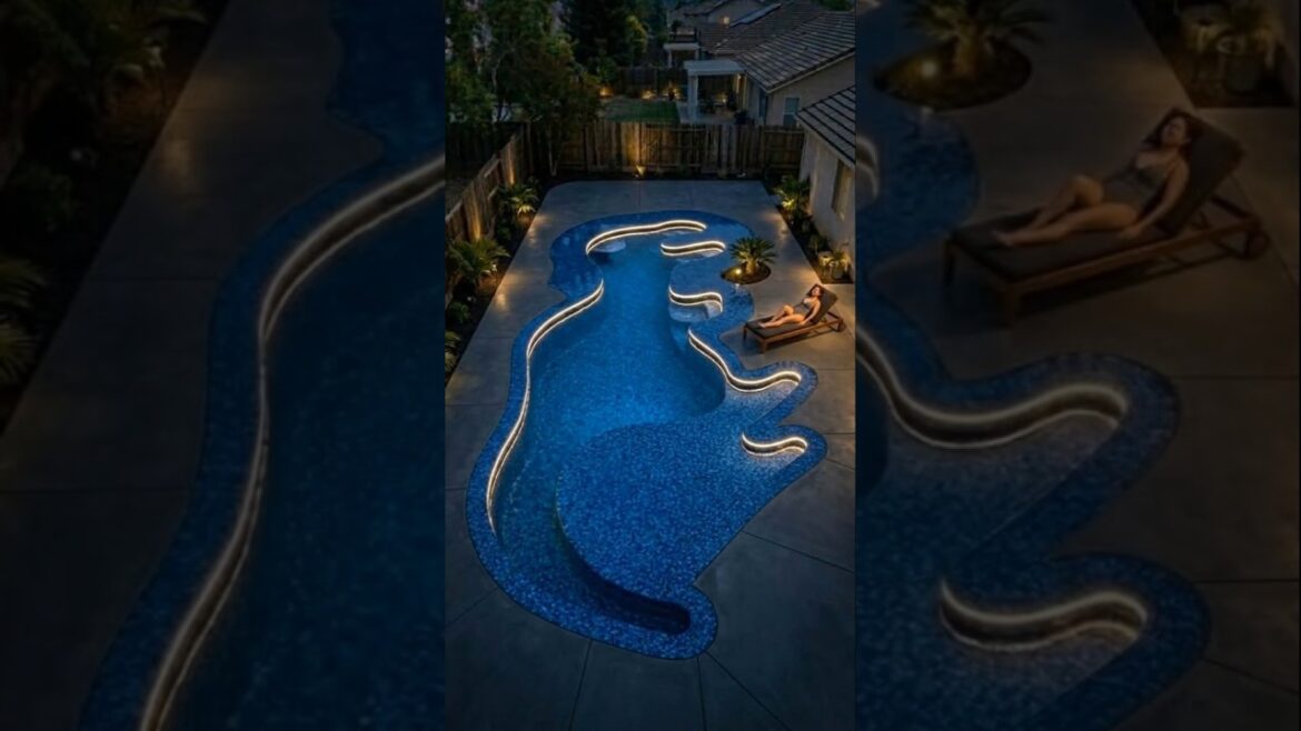 Building A T-Rex Shaped Pool 🦖